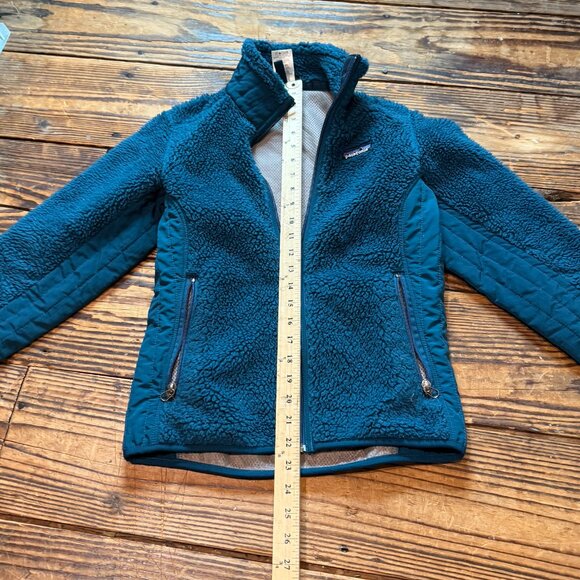 Vintage Patagonia Retro-X Deep Pile Fleece Jacket Women’s Size XS Greenlake RARE - Picture 6 of 9